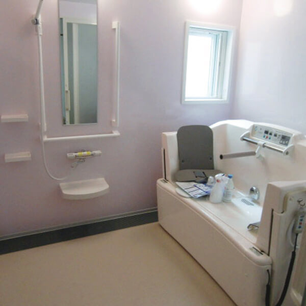 【機械浴室タイプ】オージー技研ボランテ2024・施工事例・機械浴槽に合わせたユニットバス製作