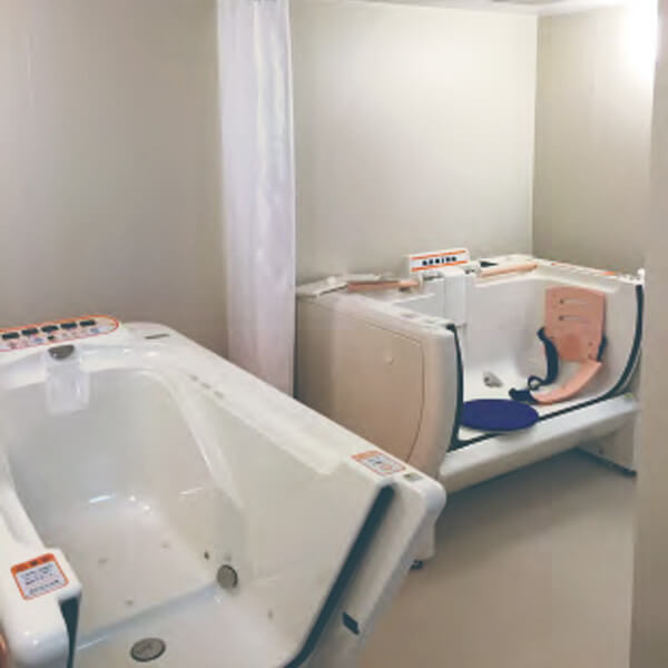 【機械浴室タイプ】（株）アマノ3537・施工事例・多機種同時使用 作業負担軽減