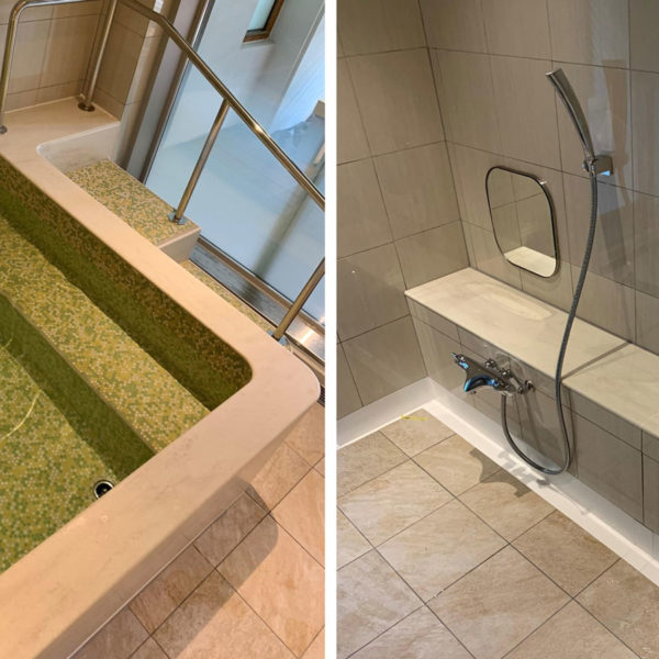 【超大型・大型タイプ】フリーユニットバス3530・社員保養施設・施工事例